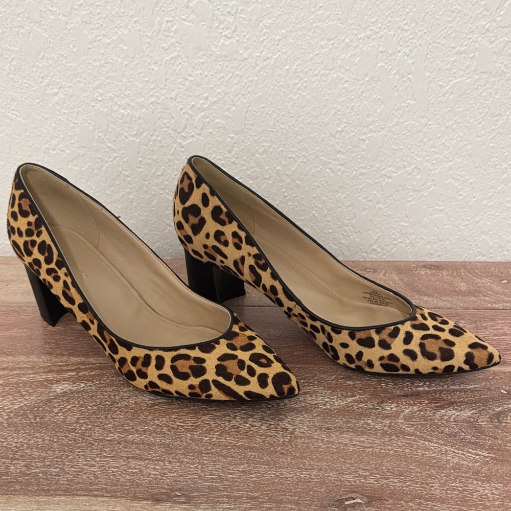 Marc Fisher, Like New, Leopard Print Heels
